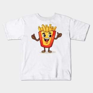 Cute French Fries T-Shirt Kids T-Shirt